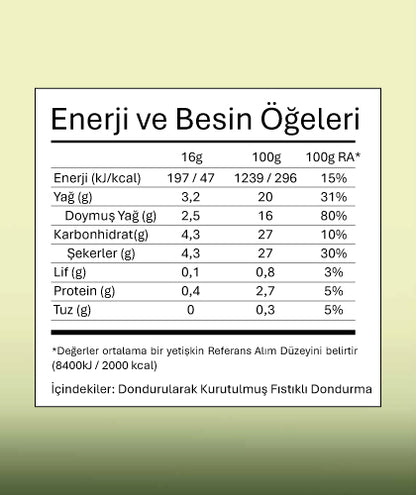 Çıtır Fıstıklı Dondurma
